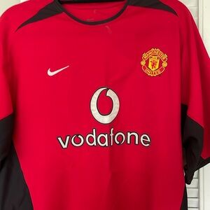 Manchester United 2002-2004 home shirt. Size large